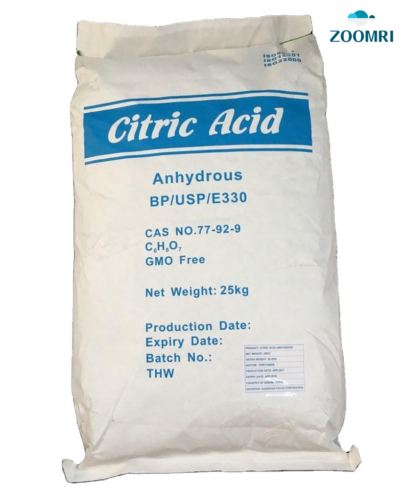 China TTCA citric acid high Quality Food Grade citric acid monohydrate 99% citric acid anhydrous